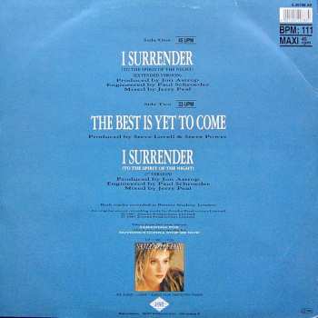 LP Samantha Fox: I Surrender (To The Spirit Of The Night)