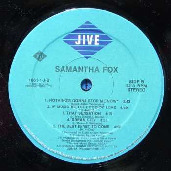 LP Samantha Fox: Samantha Fox 543285