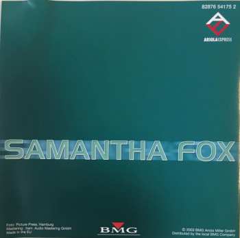 3CD Samantha Fox: Touch Me