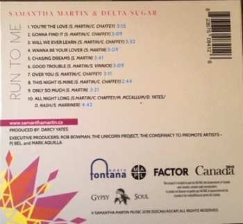 CD Samantha Martin & Delta Sugar: Run To Me 103139