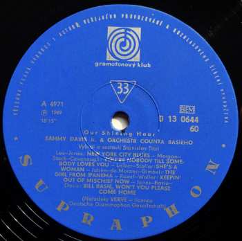 LP Sammy Davis Jr.: Our Shining Hour 386113