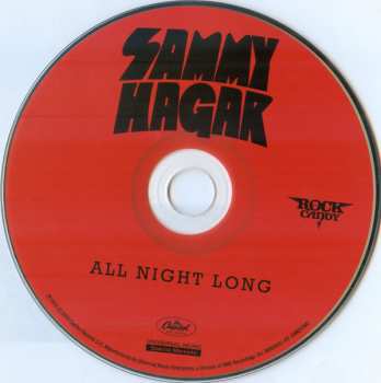 CD Sammy Hagar: All Night Long LTD 398208