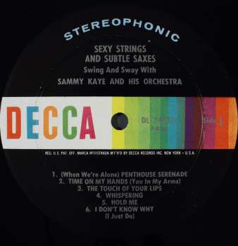 LP Sammy Kaye And His Orchestra: Sexy Strings And Subtle Saxes 526708