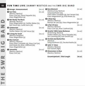 CD Sammy Nestico: Fun Time And More Live 363905
