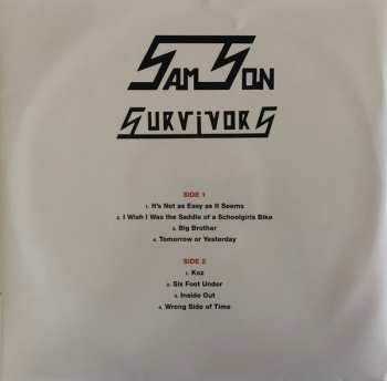 LP Samson: Survivors LTD | CLR 460081