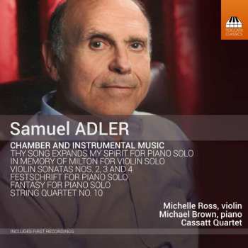 Album Samuel Adler: Violinsonaten Nr.2-4