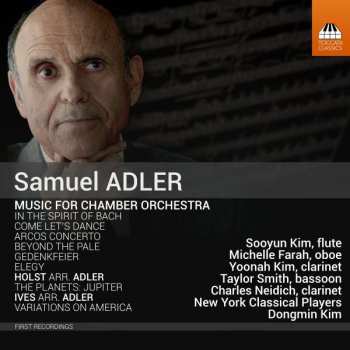 Album Samuel Adler: Werke Für Kammerorchester