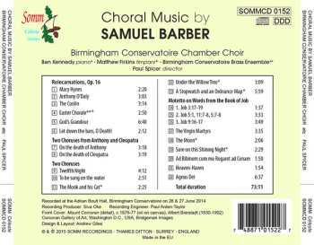 CD Samuel Barber: Choral Music 460695