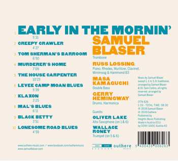 CD Samuel Blaser: Early In The Mornin'  303214