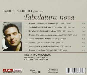 CD Samuel Scheidt: Tabulatura Nova 442993