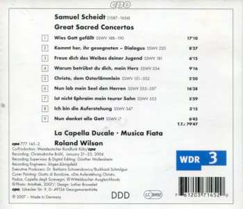 CD Samuel Scheidt: The Great Sacred Concertos 271037