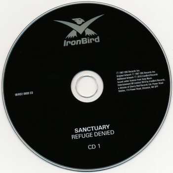 2CD Sanctuary: Refuge Denied / Into The Mirror Black 294871