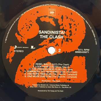 3LP The Clash: Sandinista! 31427