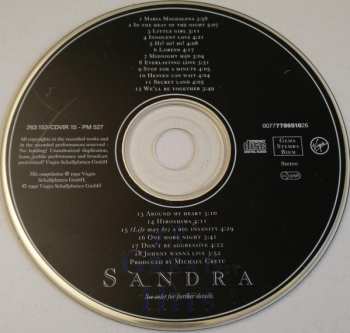 CD Sandra: 18 Greatest Hits 195