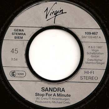 SP Sandra: Stop For A Minute