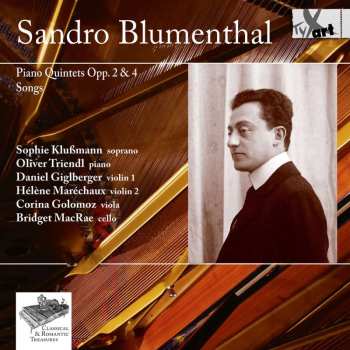 Album Sandro Blumenthal: Klavierquintette Opp.2 & 4