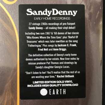 2LP Sandy Denny: Early Home Recordings  CLR | LTD 476179