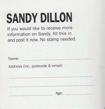 CD Sandy Dillon: Electric Chair 102896