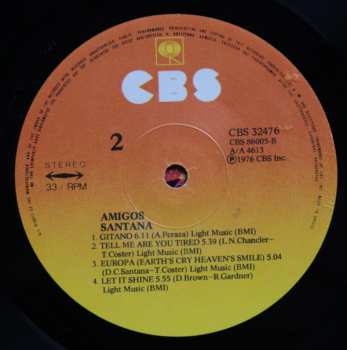 LP Santana: Amigos 430928