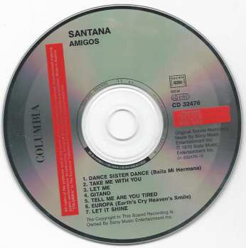 CD Santana: Amigos 2035