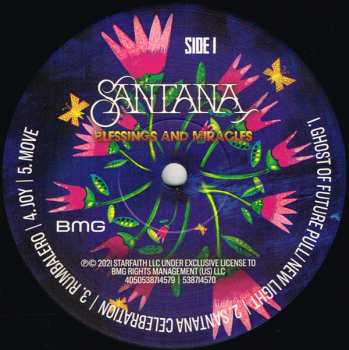 2LP Santana: Blessings And Miracles 374750