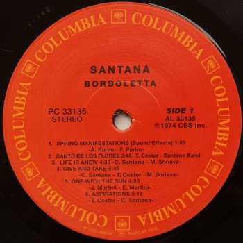 LP Santana: Borboletta 142261