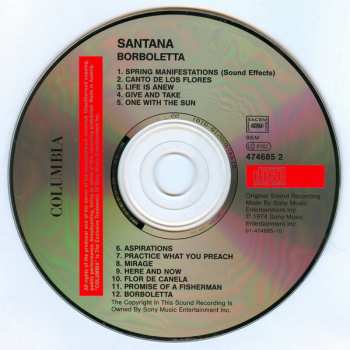 CD Santana: Borboletta 179047