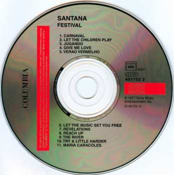 CD Santana: Festivál 12476