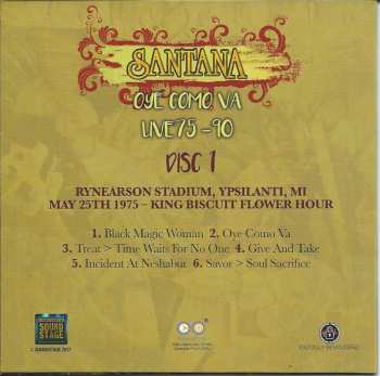 19CD/Box Set Santana: Oye Como Va (Live 75 - 90) 507170