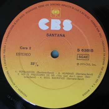 LP Santana: Santana 432494