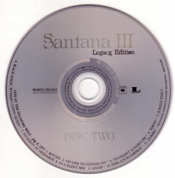 2CD Santana: Santana III 17309