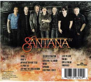CD Santana: Santana IV DIGI 416554