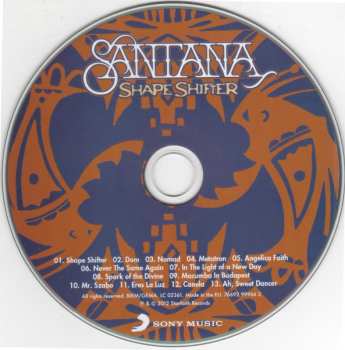 CD Santana: Shape Shifter 32294