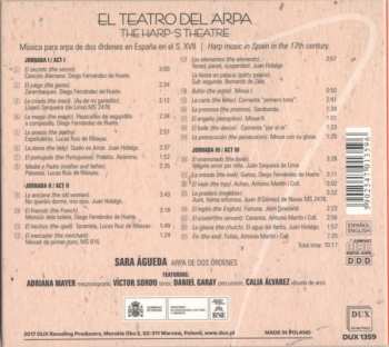 CD Sara Águeda: El Teatro Del Arpa: Harp Music In Spain In The 17th Century 340697