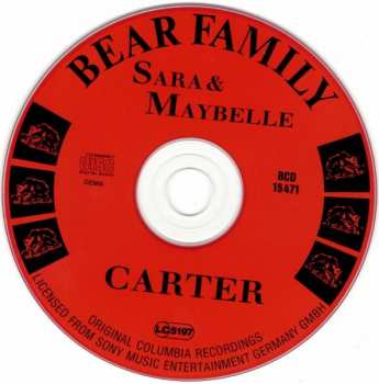 CD Sara Carter: Sara & Maybelle Carter 289056