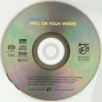 SACD Sara K.: Hell Or High Water 316940
