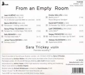 CD Sarah Trickey: From An Empty Room 398164