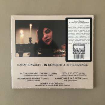 Album Sarah Davachi: In Concert & In Residence