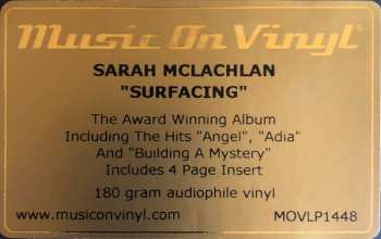 LP Sarah McLachlan: Surfacing 35189