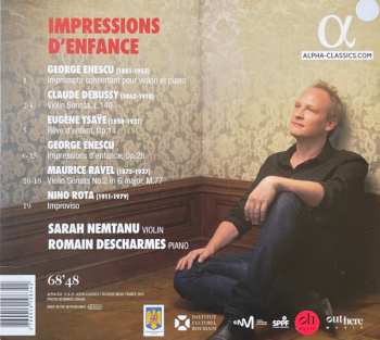 CD Sarah Nemtanu: Impressions D'Enfance 457060