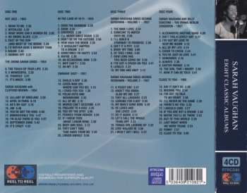 4CD Sarah Vaughan: Eight Classic Albums 189494