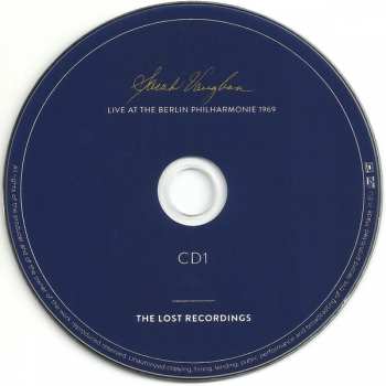 2CD Sarah Vaughan: Live At The Berlin Philharmonie 1969 109625