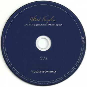 2CD Sarah Vaughan: Live At The Berlin Philharmonie 1969 109625