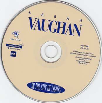 2CD Sarah Vaughan: In The City Of Lights 49513