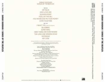 CD Sarah Vaughan: Songs Of The Beatles 49516