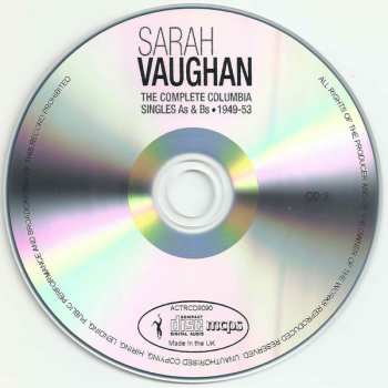 3CD Sarah Vaughan: The Complete Columbia Singles As & Bs - 1949-53 520288