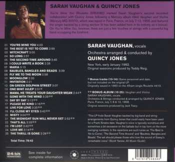 CD Sarah Vaughan: You're Mine You LTD 394142