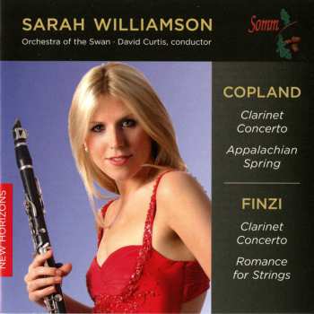 Album Sarah Williamson: Copland and Finzi Clarinet Concertos