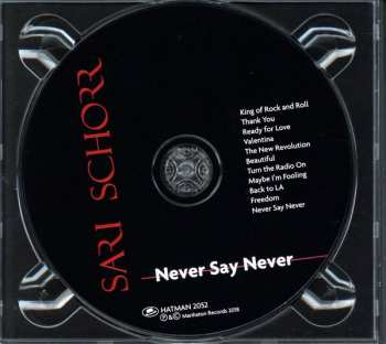CD Sari Schorr: Never Say Never 100341