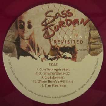 LP Sass Jordan: Racine Revisited 310501